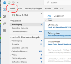 Auswahl Datei