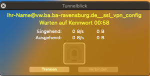 Tunnelblick verbindet Sie jetzt mit der DHBW Ravensburg