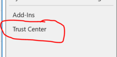 Auswahl Trustcenter